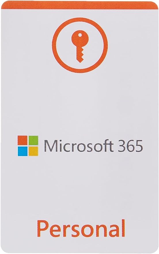 Microsoft M365 Personal 1 USer 1 Year Qq2 01401, White
