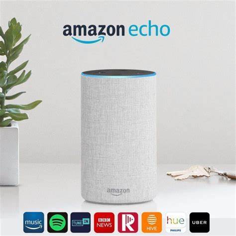 Echo (2nd Generation) - Smart speaker with Alexa