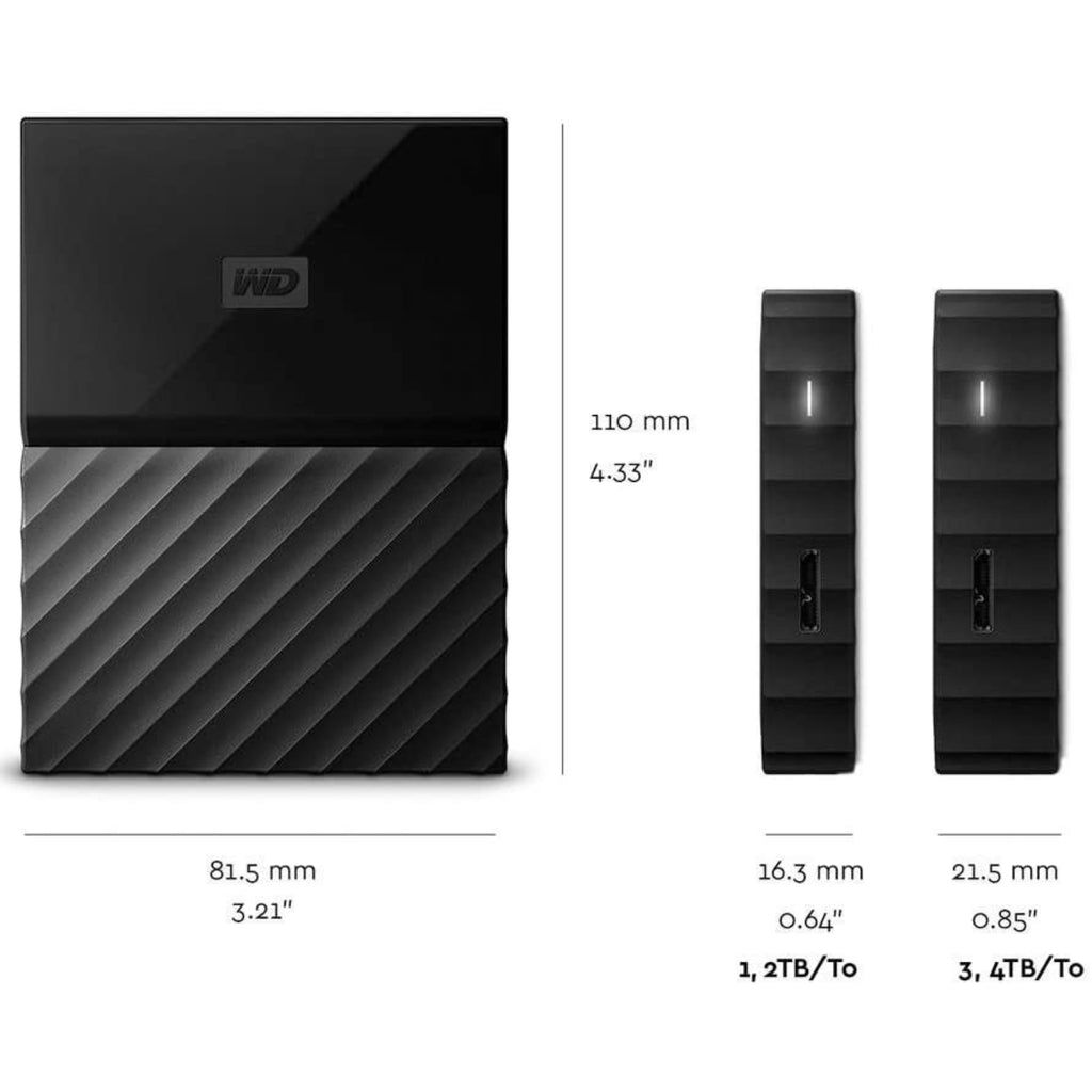 PORTABLE EXT-HARD DISK - MY PASSPORT 1TB
