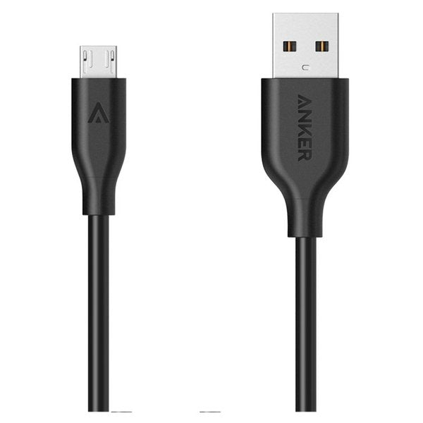 Anker Powerline Micro USB Cable 1.8m X 6FT  Black – A8133H12