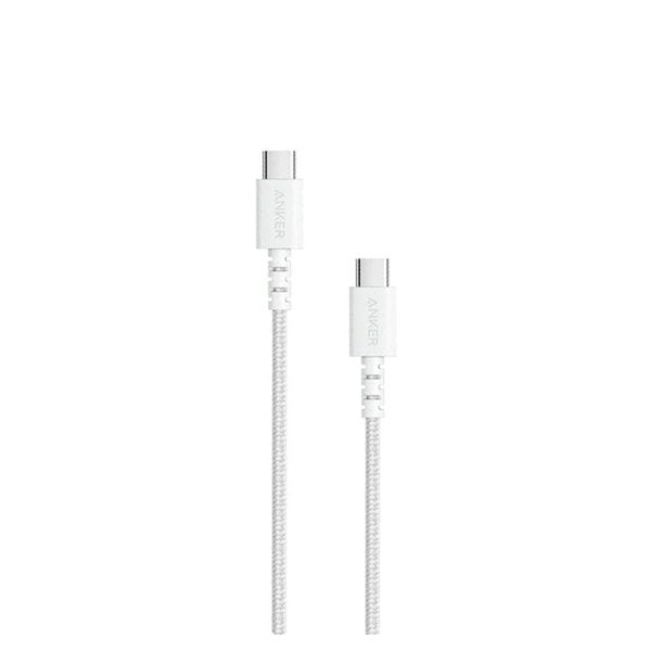 Anker Powerline Select+USB-C To USB-C 2.0 Cable 6Ft White A8033H21