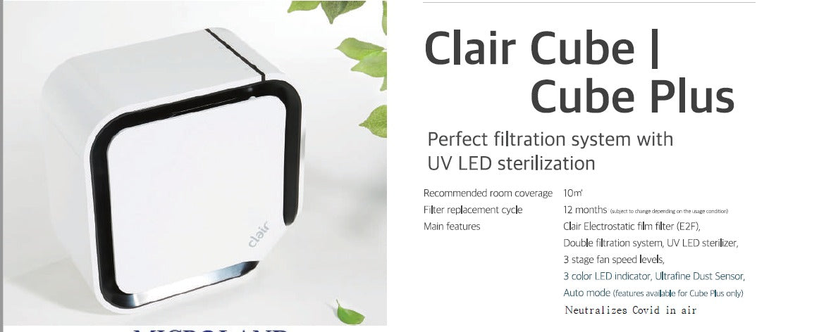 Clair Cube+ Air Purifier
