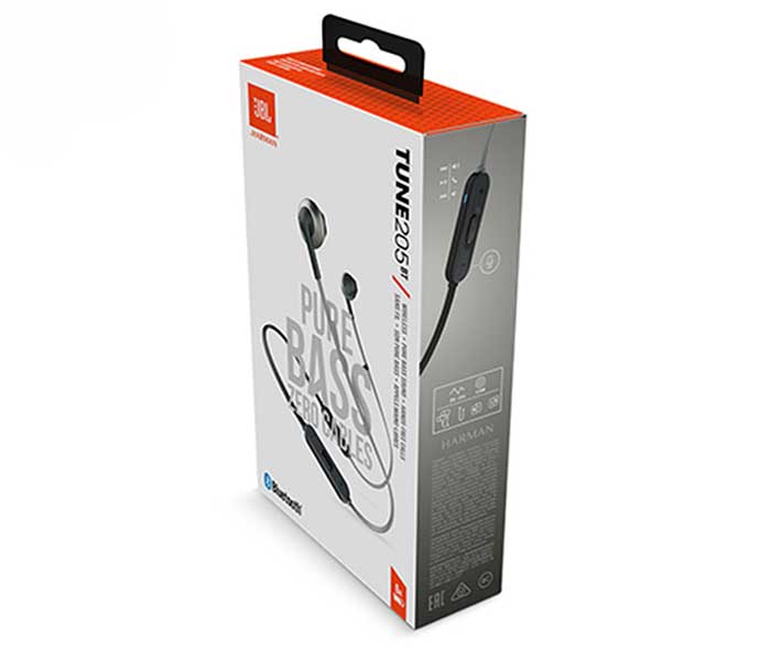 JBL TUNE 205BT wireless earbud headphones