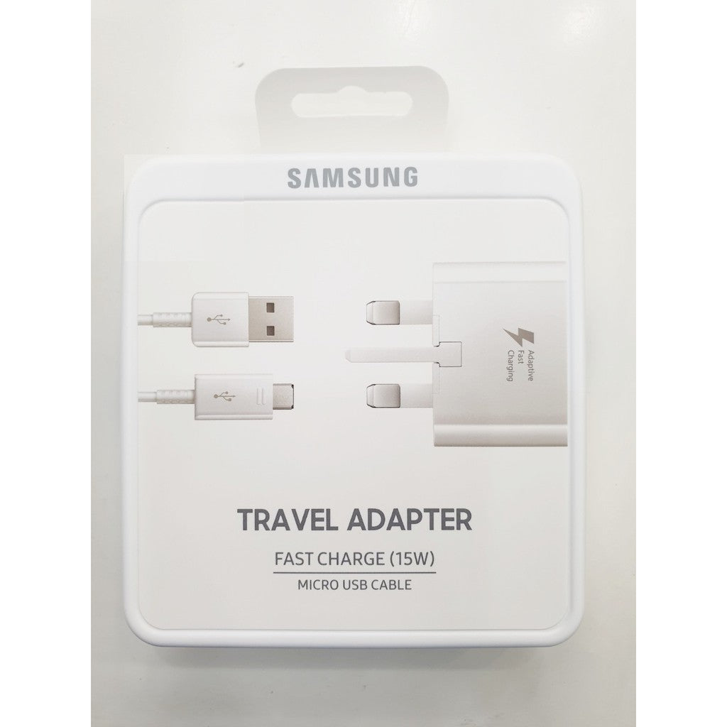 SAMSUNG Travel Adapter 15W With USB-A TO USB Micro Cable